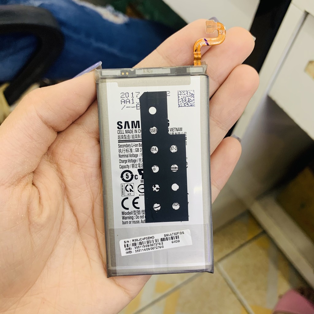 pin Samsung A8 plus / A730 zin bóc máy ( GB31241-2014)