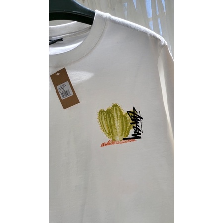 [Bao check chính hãng]Áo thun ngắn tay hàng hiệu Stussy xương rồng Desert Bloom Tee