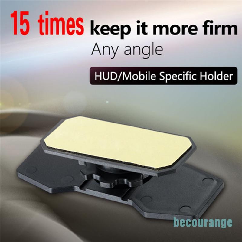 [becourange]Universal Car GPS Cellphone Holder HUD Head-Up Display Projector Phone Bracket