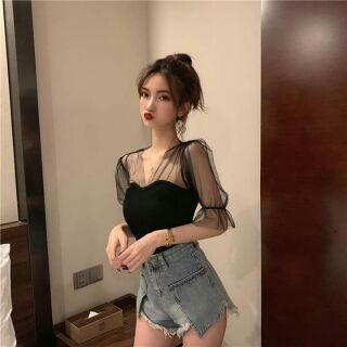 Áo kiểu bigsize tiểu thư quảng châu