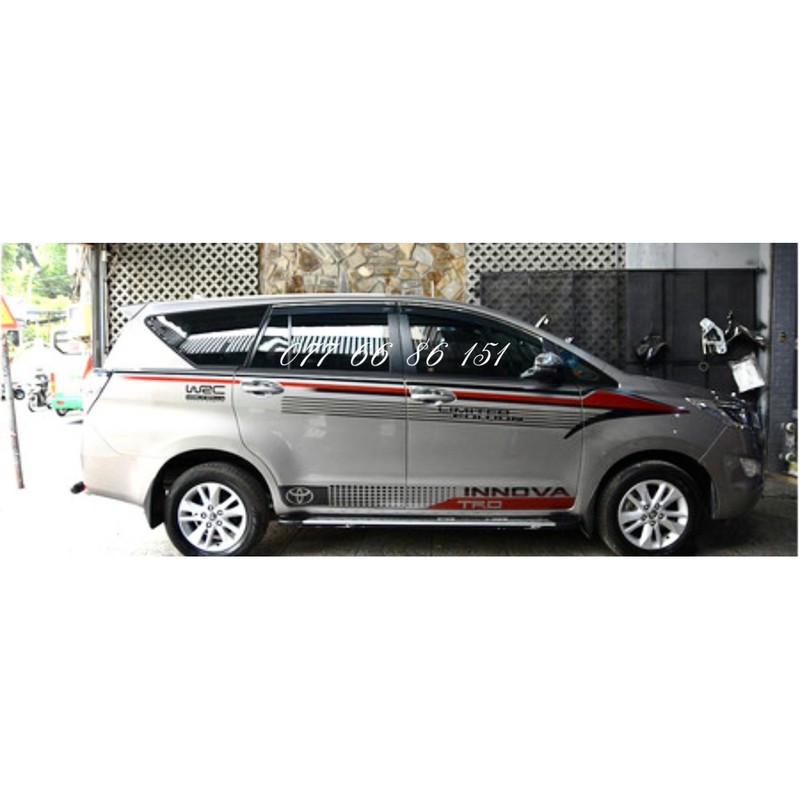 Tem Dán Sườn xe INNOVA Limited