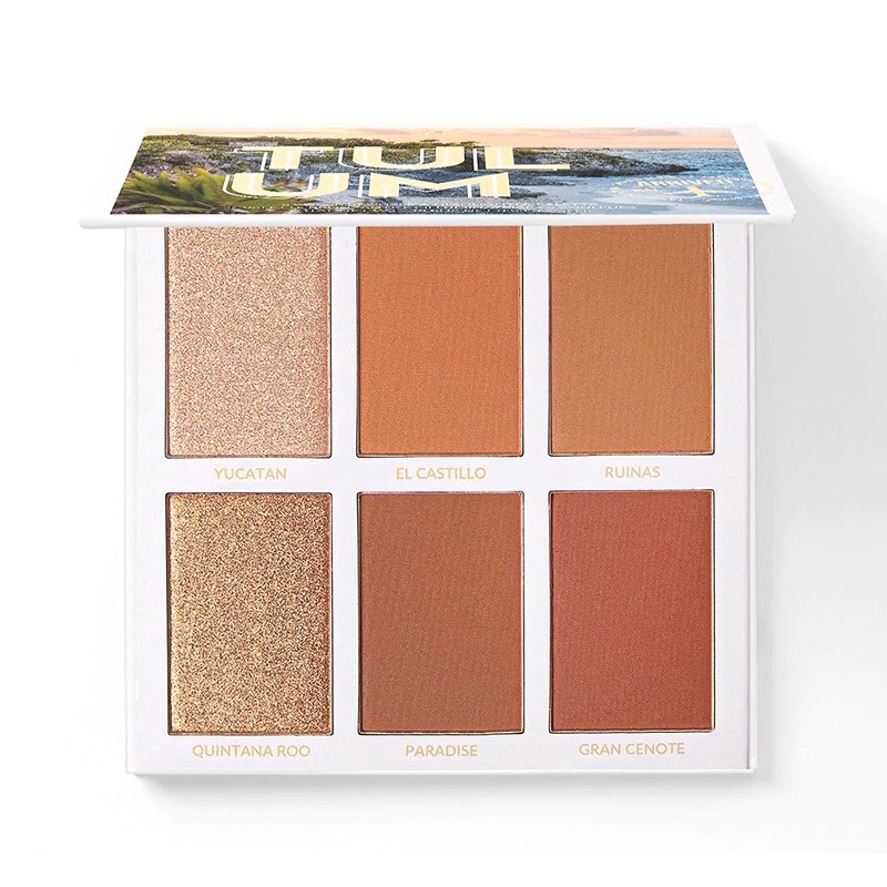 Bảng má hồng bronzer tạo khối highlight Bhcosmetics bh cosmetics Bh bh Tanned in Tulum palette