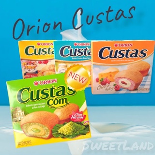 Bánh trứng Custas các loại 328g 12 gói