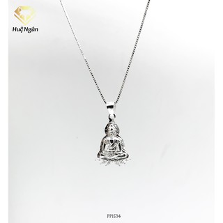 Dây chuyền bạc Ý 925 Bạc xinh Huệ Ngân- Phật Bà Quan âm PP1534