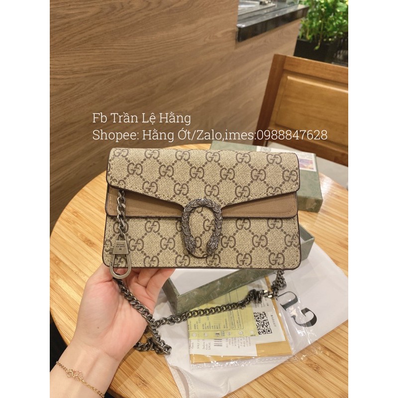 Túi Chữ CII Sz mini 18cm kèm hộp