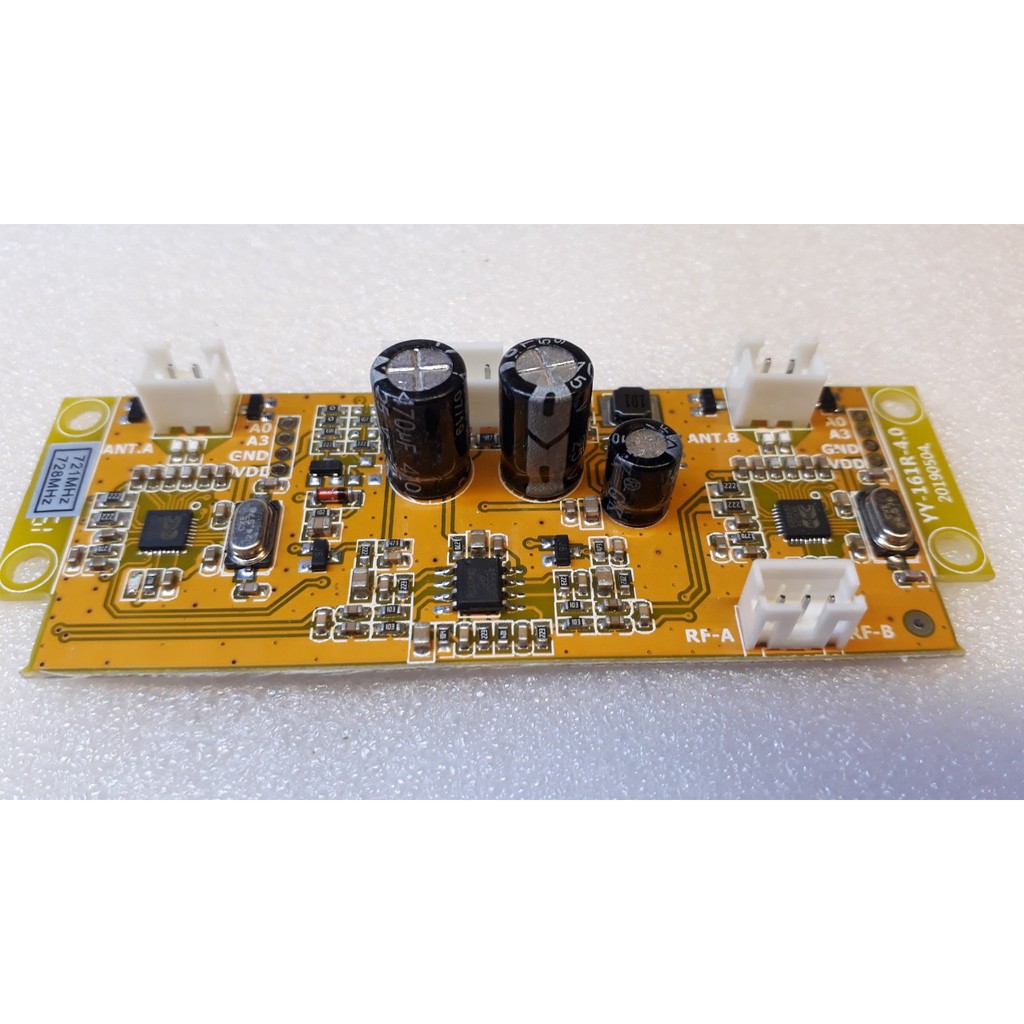 Bo micro loa keó tần số 721-728 Mạch thu sóng micro 721-728 Bo nhận sóng micro loa kéo rẻ