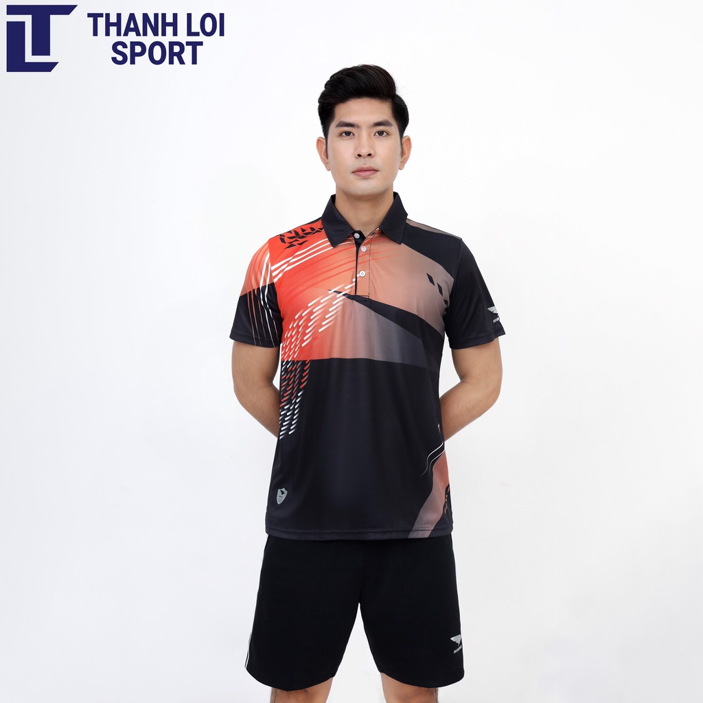Áo thể thao bóng chuyền, cầu lông Nam Hiwing W4 Vải mè nhật bản kèm công nghệ kháng khuẩn