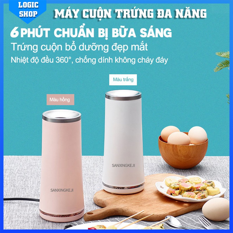 Máy chiên trứng, cuộn trứng, làm trứng cuộc, xúc xích cho bữa sáng, đáy chống dính và cháy