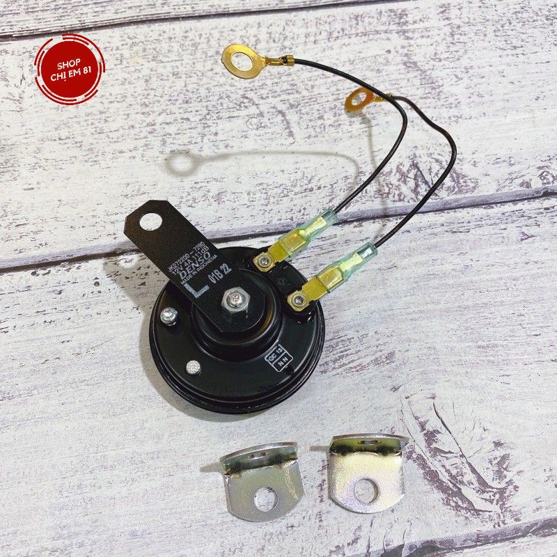 Kèn còi Denso Japan 12V sử dụng được tất cả dòng xe máy Honda Yamaha Suzuki....