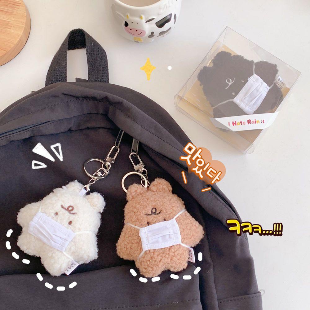 Móc Khóa Hình Chú Gấu Hoạt Hình Đáng Yêu