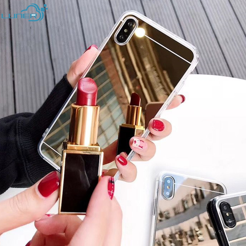 Ốp Lưng Tráng Gương Thời Trang Cho Oppo F1S F9 F9Pro F3Plus F5 F7 F11 F11Pro Gương Vỏ điện thoại di dộng