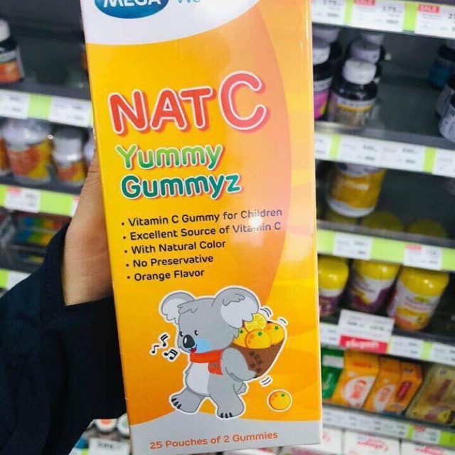 KẸO DẺO VITAMIN NATC GUMMY YUMMY