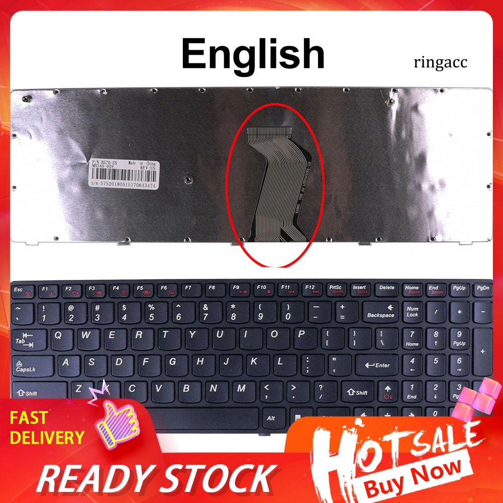 Bàn Phím Thay Thế Cho Laptop Lenovo V570 V570C V575 Z570 Z575 B570 B590