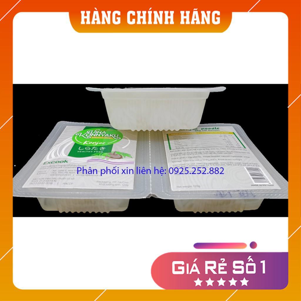 Mỳ Konjac / Mỳ Nưa - hộp đôi cuộn 120g - Không đường, không đạm, không cholesterol - giảm cân, giảm béo, ăn kiêng | BigBuy360 - bigbuy360.vn
