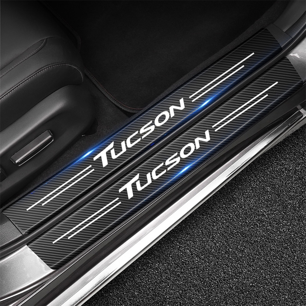 Bộ 4 Miếng Dán Bảo Vệ Cửa Xe Hơi Hyundai Tucson NX4 IX35 H7 2022 2021 2020 2019 2018 2009