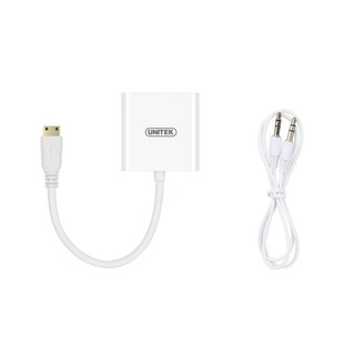 CÁP CHUYỂN ĐỔI MINI HDMI SANG VGA UNITEK Y-5323