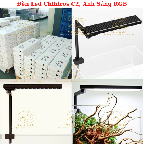 Đèn Led Chihiros C2, Ánh Sáng RGB - Đèn Led Cao Cấp Cho Hồ Cá Thủy Sinh