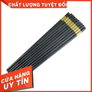 Đũa hợp kim mạ vàng - hộp 10 đôi
