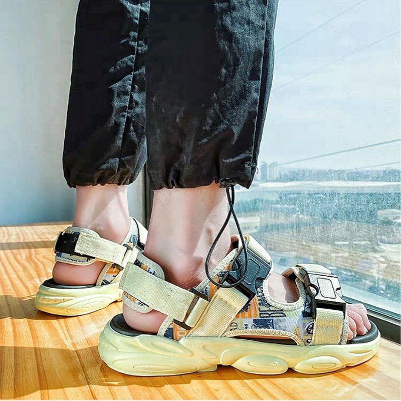 Sandal nam SD024 quai ngang - sandal đi học Mẫu mới