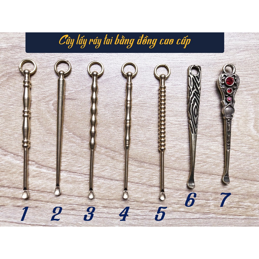 Cây lấy ráy tai bằng ĐỒNG CAO CẤP