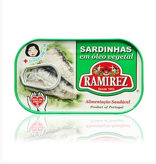 Cá mòi ngâm dầu Ramirez 125g