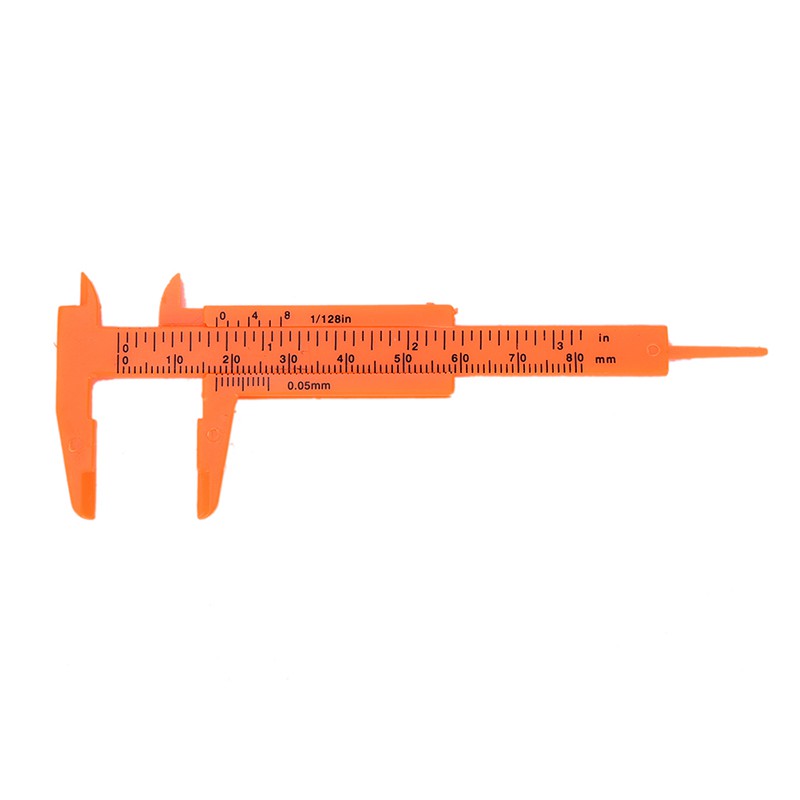 1 Cây Thước Trượt Mini Bằng Nhựa Kích Thước 80mm