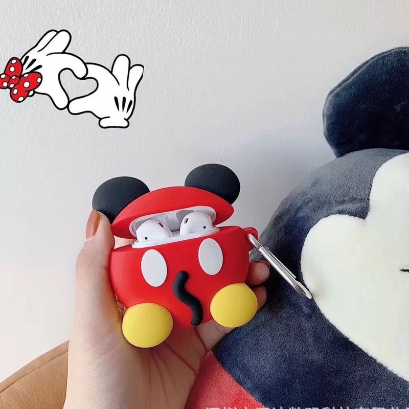 Vỏ Bảo Vệ Hộp Sạc Tai Nghe Remax TWS-10 Mềm Họa Tiết Hoạt Hình Động Vật Dễ Thương Sáng Tạo