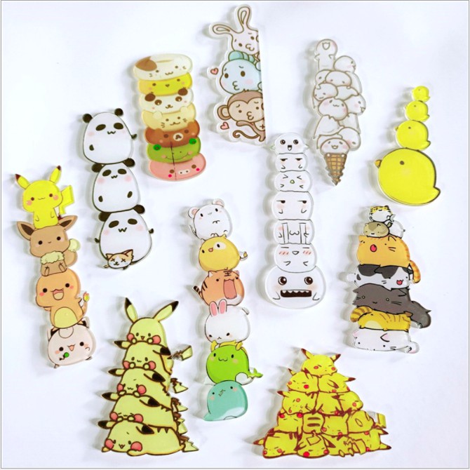 Pin Stick Khuy cài balo dễ thương