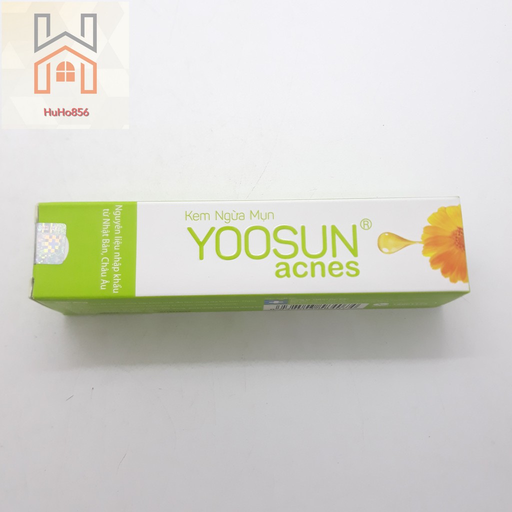 Kem Ngừa Mụn, Ngừa Thâm, Mát Da Yoosun Nghệ 25g , Rau Má 25g &amp; 50g