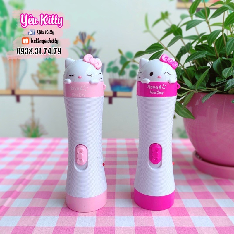 Đèn pin sạc Hello Kitty