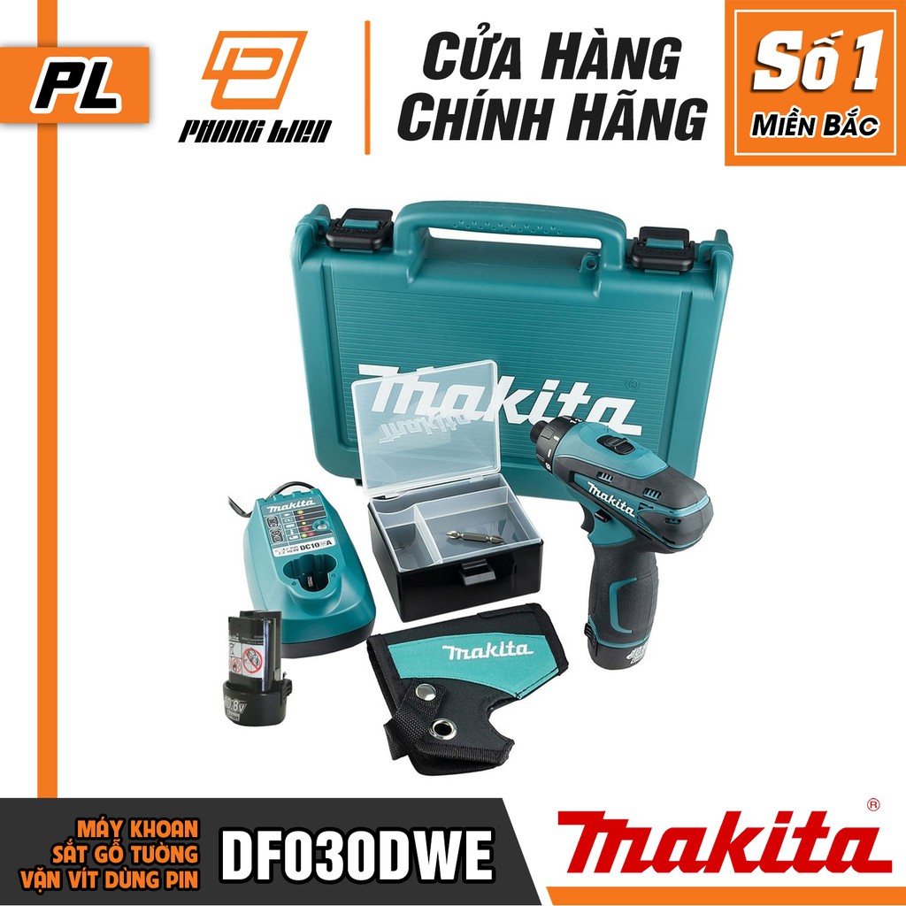 Máy Khoan Bắt Vít Makita DF030DWE  - Hàng Chính Hãng
