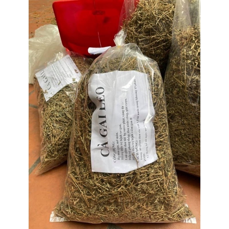 Cây cà gai leo khô, túi 1kg hỗ trợ Gan, mát gan hàng đẹp chuẩn