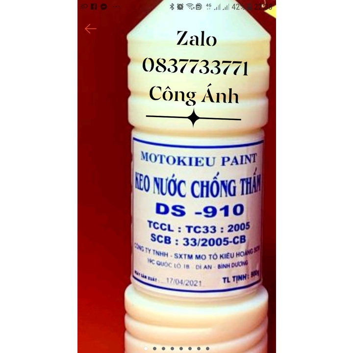Keo nước chống thấm Moto kiều Ds910