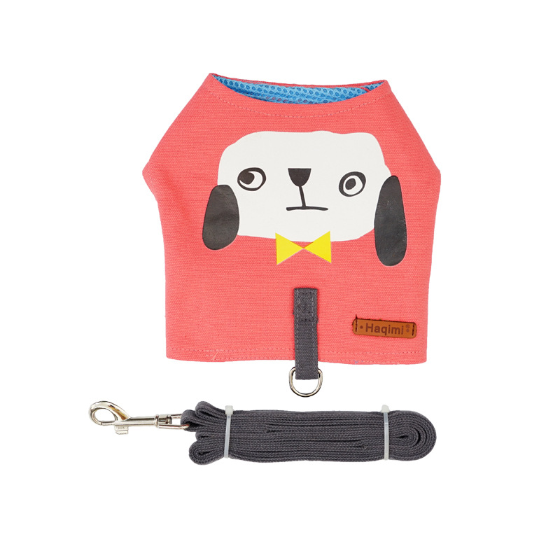 Dây dắt chó cưng / mèo cưng đi dạo họa tiết hoạt hình dễ thương