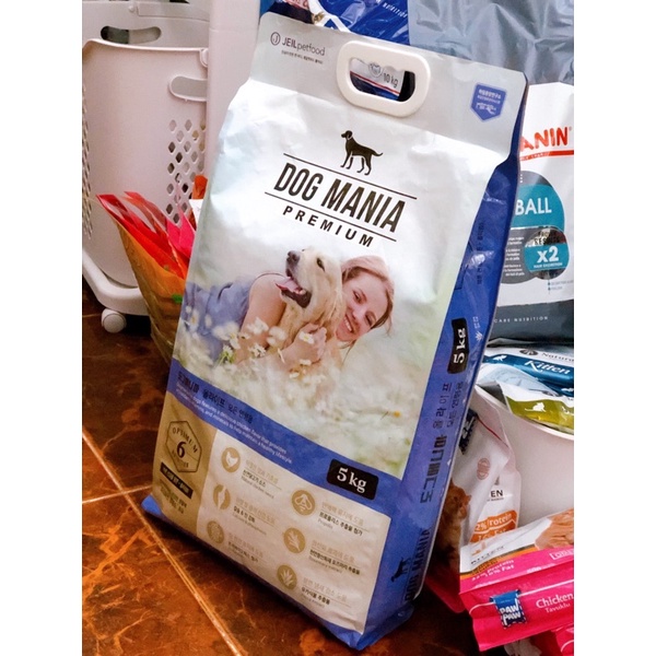 Dog mania thức ăn hạt cho chó bao 5kg