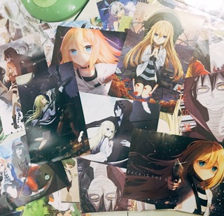 Poster Anime A3 1 set gồm 8 tranh