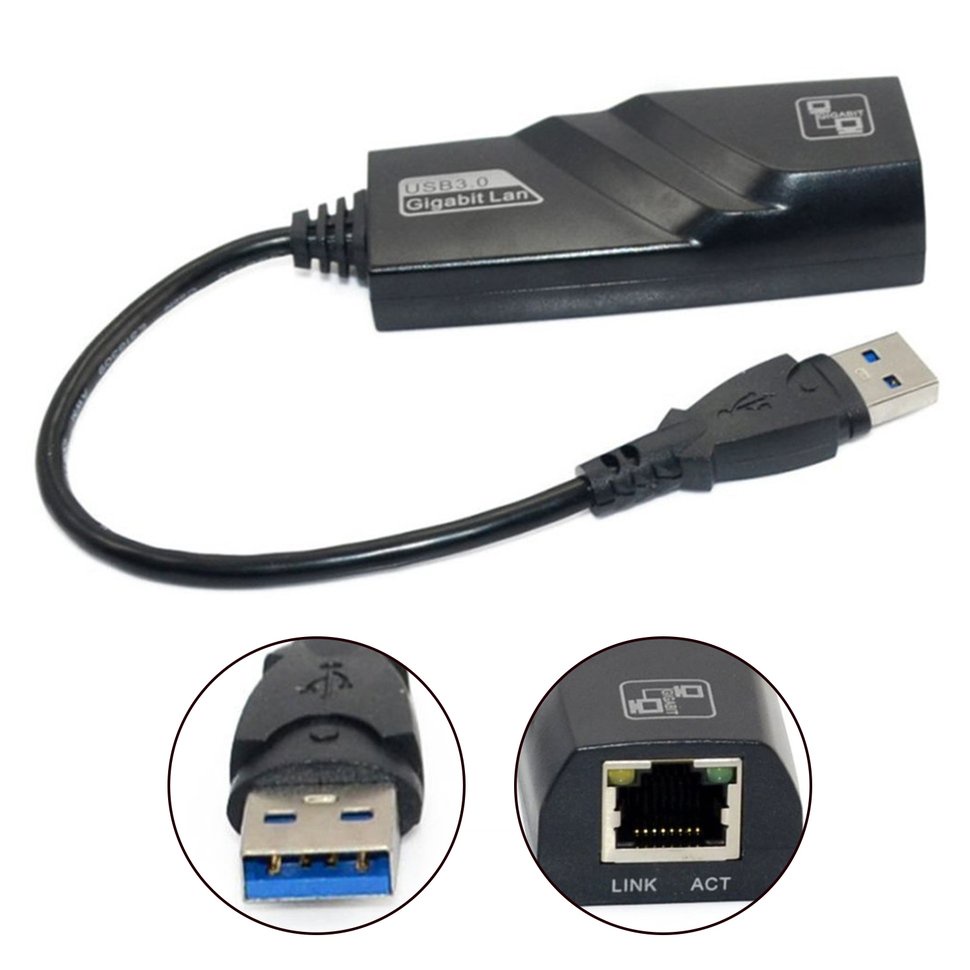 【SUN】External Free Drive USB 3.0 LAN USB To RJ45 NIC RTL8153 Chip Network Card