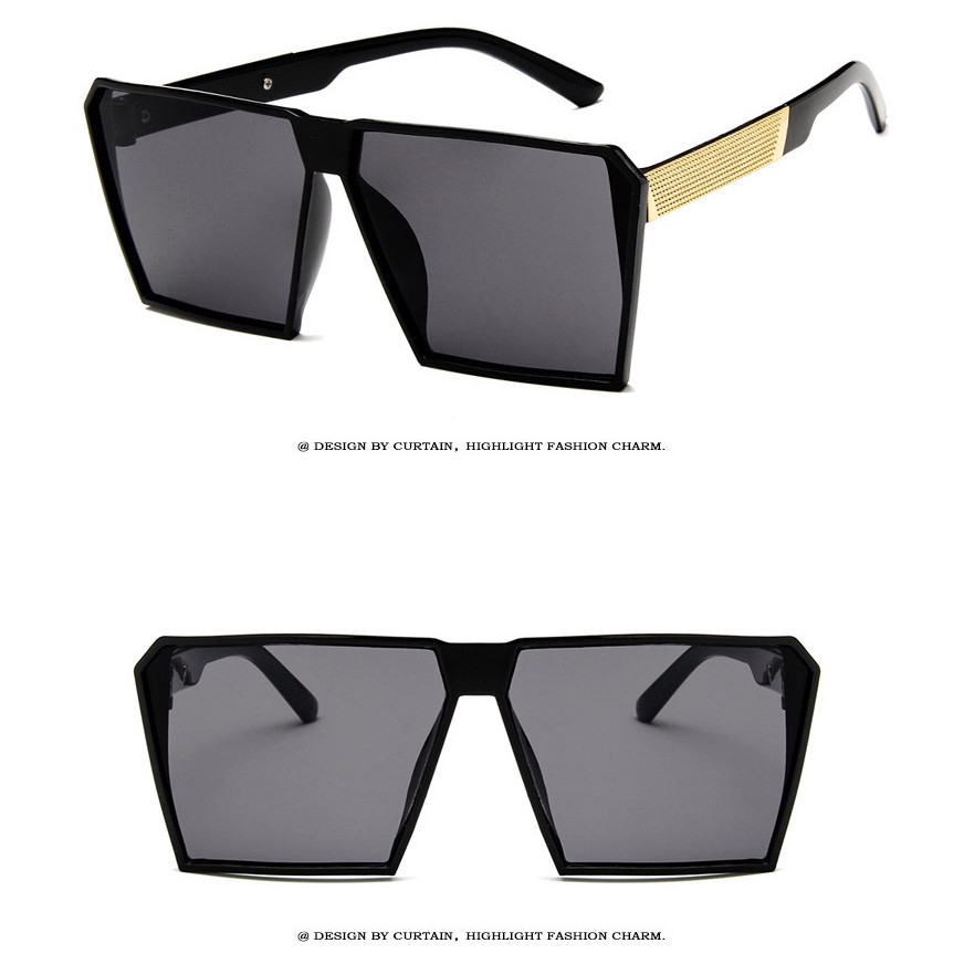 Kính mát gọng vuông cổ điển cho nữ