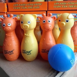 BỘ ĐỒ CHƠI BOWLING VUI VẺ – ABBOTT GROW