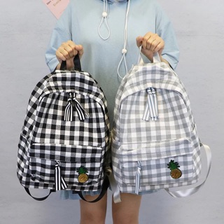 [ORDER] Balo Dứa kẻ caro