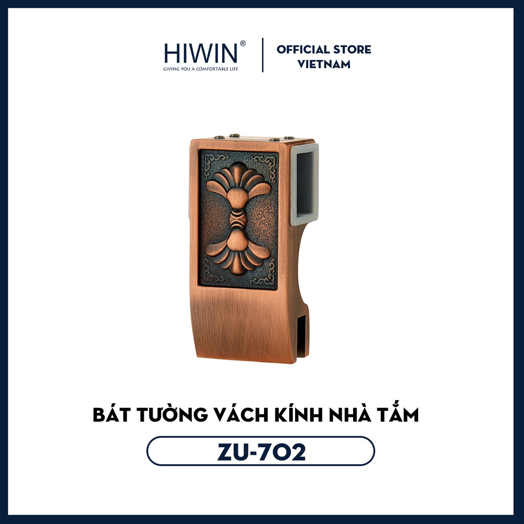 Sỏ cabin kính nhà tắm phong cách tân cổ điển mạ màu đồng Hiwin ZU-702