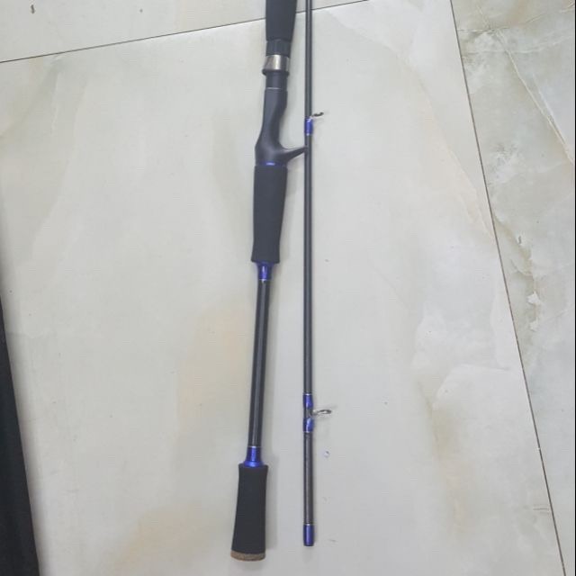 cần câu lure 2 khúc rỗng 2m1 ngang ximen cần y hình cần khoẻ giá rẻ