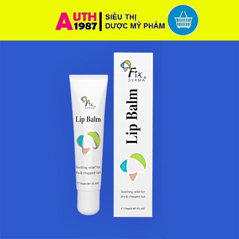 Son Dưỡng Môi Mềm Mượt Chống Khô Và Nứt Nẻ Môi Fixderma Lip Balm (15ml)