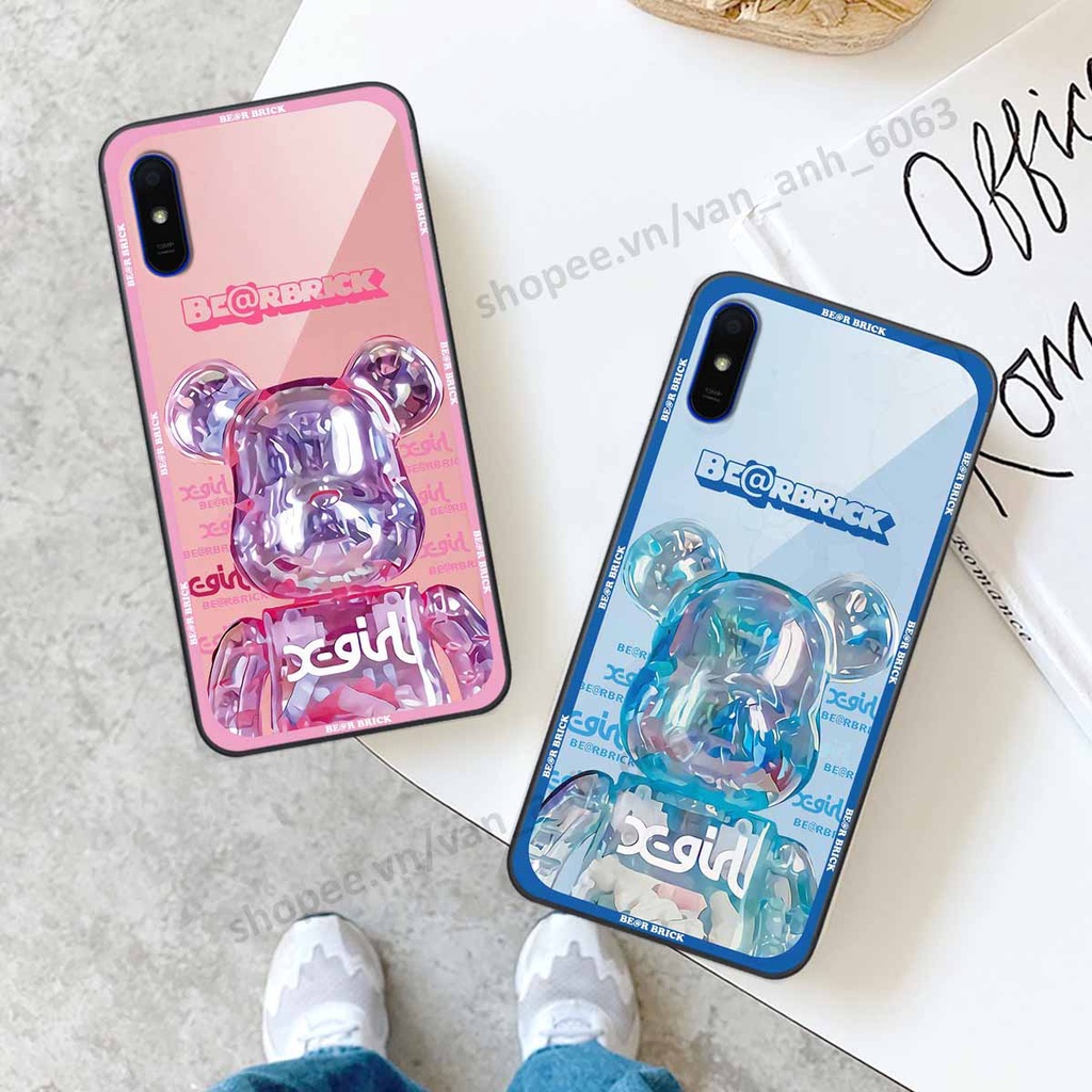 Ốp Xiaomi Redmi 7A / 8A / 9A be@r brick mars thời trang, ốp lưng điện thoại viền dẻo siêu chất