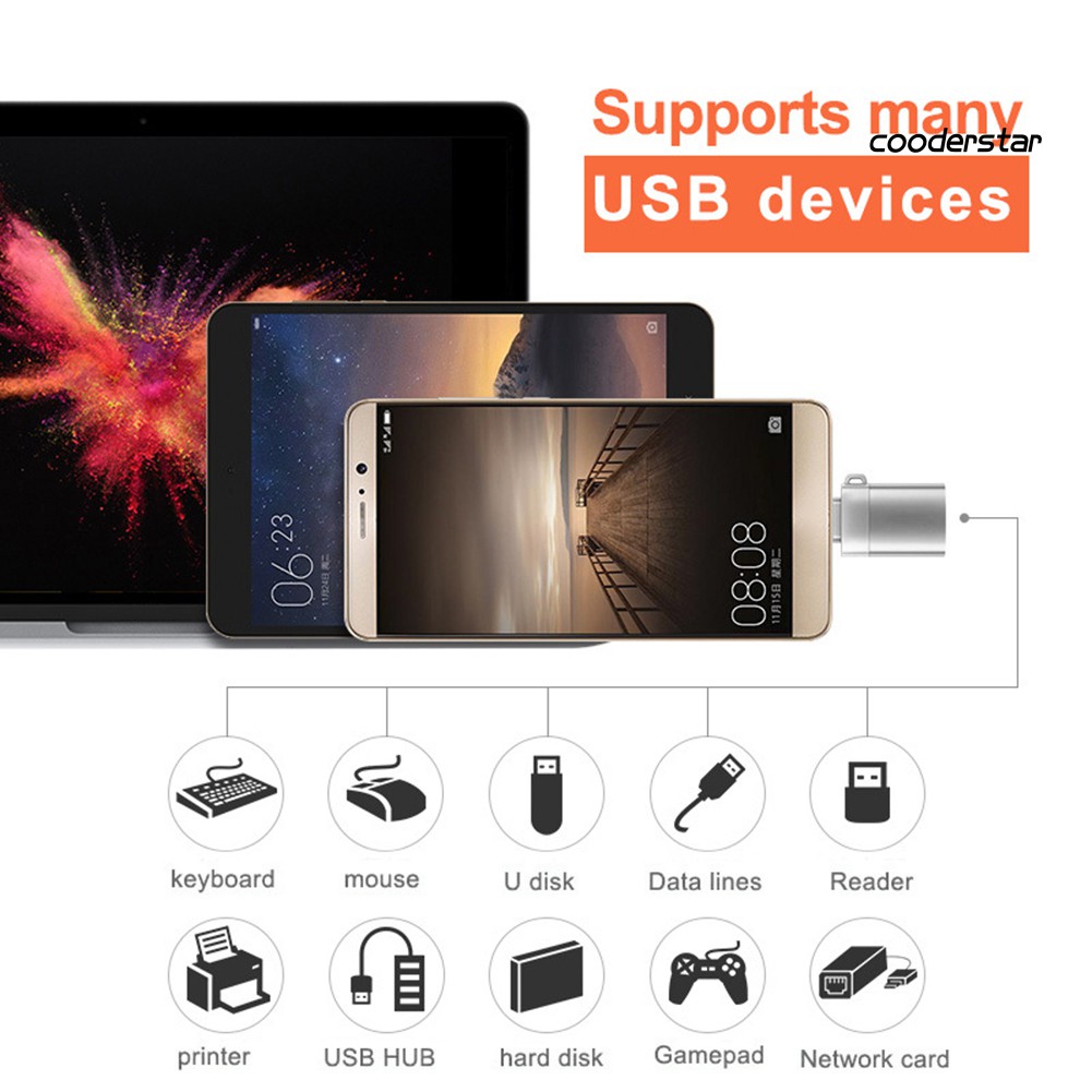 Đầu Chuyển Đổi Từ Cổng Type C Sang Cổng Micro Usb 3.0 | BigBuy360 - bigbuy360.vn