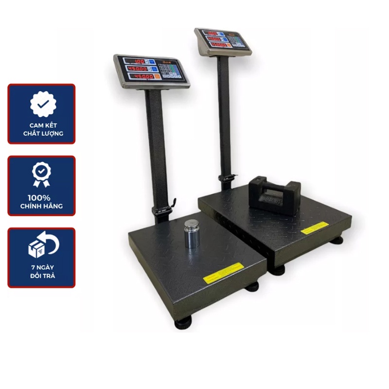 Cân bàn điện tử tính tiền QUA 823B loại 300kg có thể gập gọn dễ dàng vận chuyển mang theo