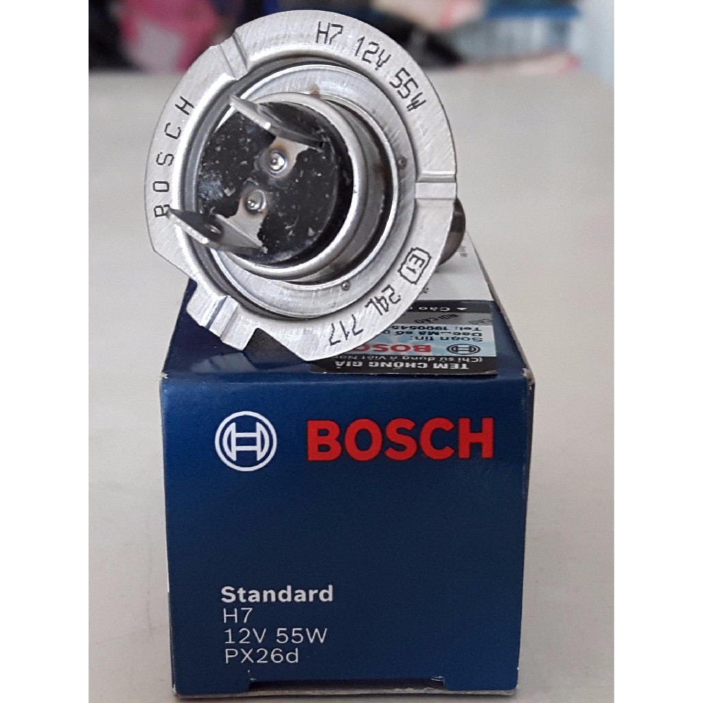 Bóng đèn chiếu sáng Halogen BOSCH H7 12V 55W