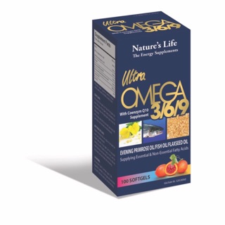 Dầu Cá Omega 3 69 Hộp 100 viên - Bổ Não, Tăng Cường Thị Lực, Giảm Nguy Cơ Mắc Bệnh Tim Mạch