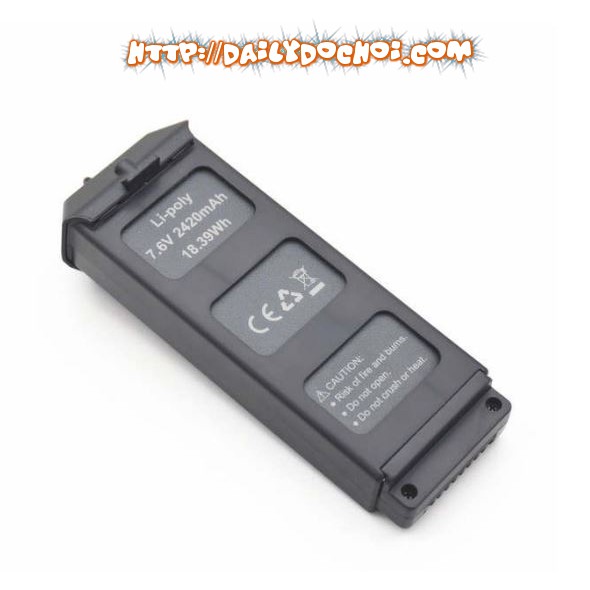 Pin lipo PIN MJX BUGS5 PRO 2420MAH 7.6V cho Bug5w, bug5 pro  hàng chính hãng, chất lượng cao, giá thành cực tốt.