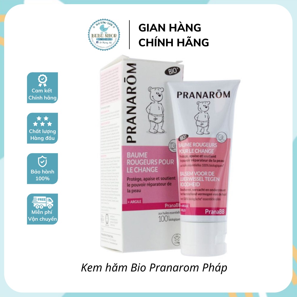 KEM HĂM HỮU CƠ BIO PRANAROM NỘI ĐỊA PHÁP 100ML CHO BÉ TỪ SƠ SINH